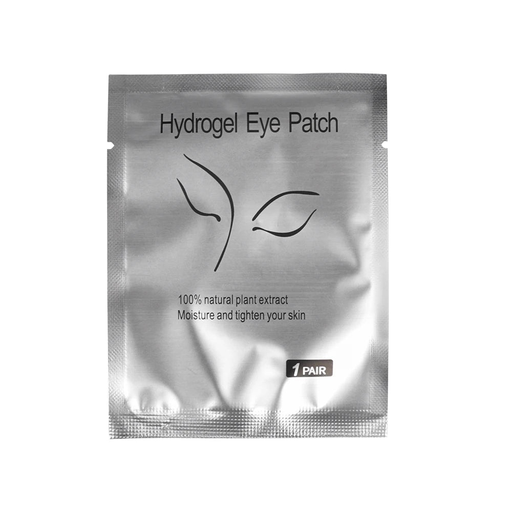 50/100 Pairs Eyelash Extension Patches Under Eyelid Isolation Nonwoven Collagen Hydrogel Care Pad Grafting Eyelash Eye Patch