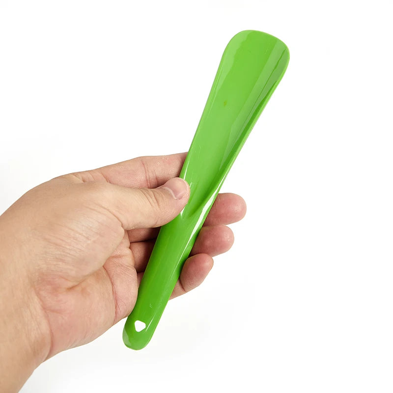 1pcs Professional Shoe Lifter 16-19.5cm Shoe Horns Plastic Shoe Horn Spoon Shape Shoehorn