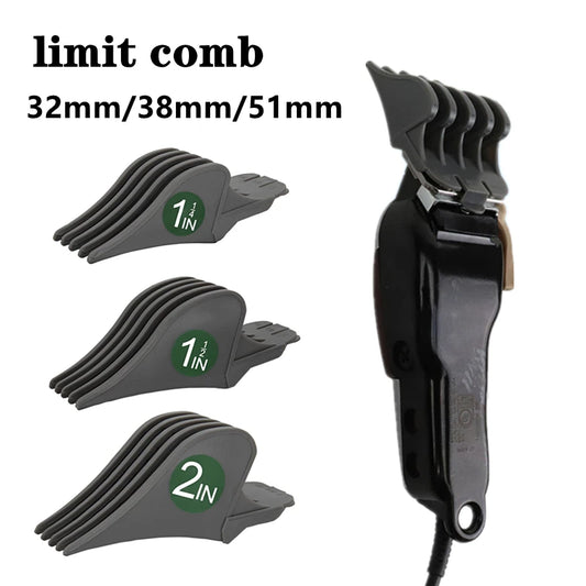 Large Size Limit Comb For Wahl Electric clippers Cutting Guide Comb Barber Shop Hair Clipper Attachment 32mm 38mm 51mm Y0729