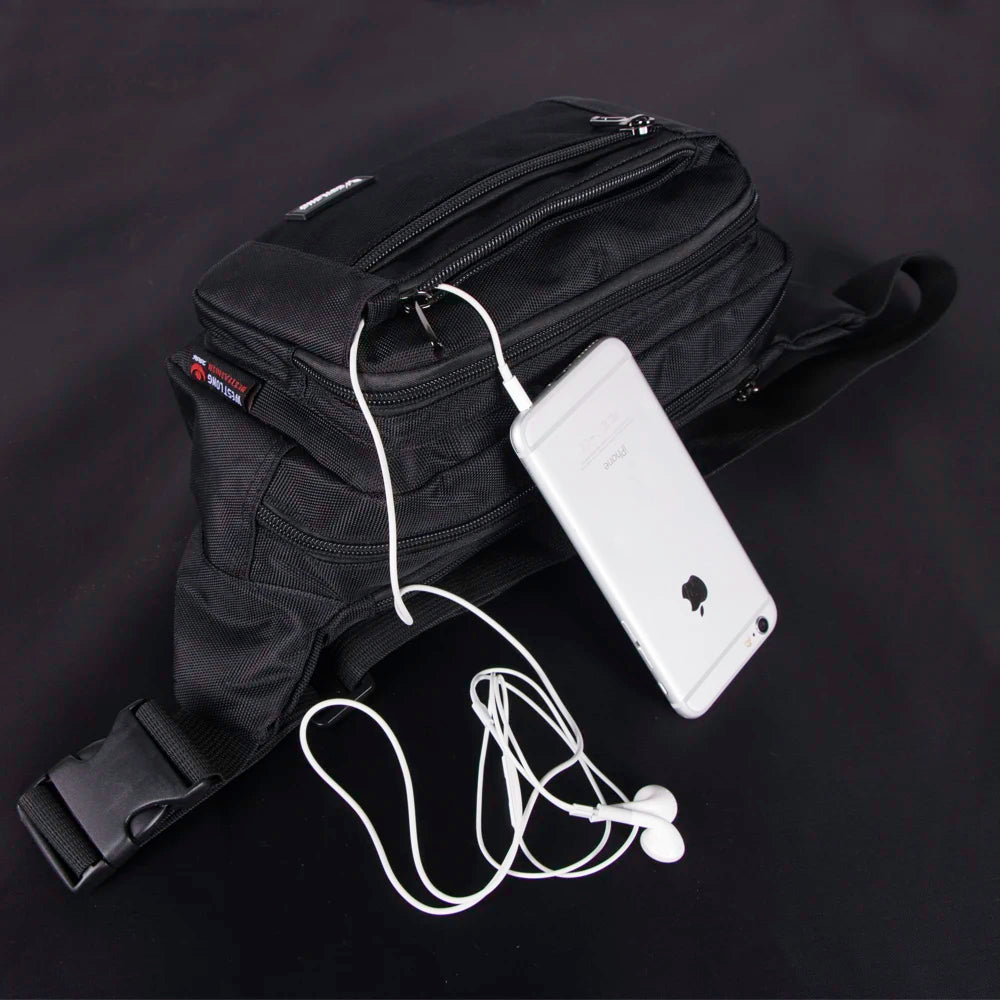 Fashion Waist Pack Casual Functional Men Waterproof Fanny Women Belt Bum Male Phone Wallet Pouch Bags Unisex 3935