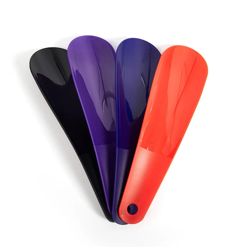 1pcs Professional Shoe Lifter 16-19.5cm Shoe Horns Plastic Shoe Horn Spoon Shape Shoehorn