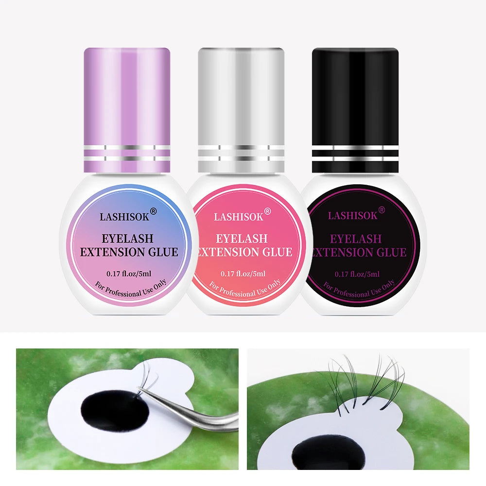 Eyelash Extension Glue Non Odor No Smell Fast Drying Long Lasting Lashes Adhesive Low Smell Mink Eyelash Glue