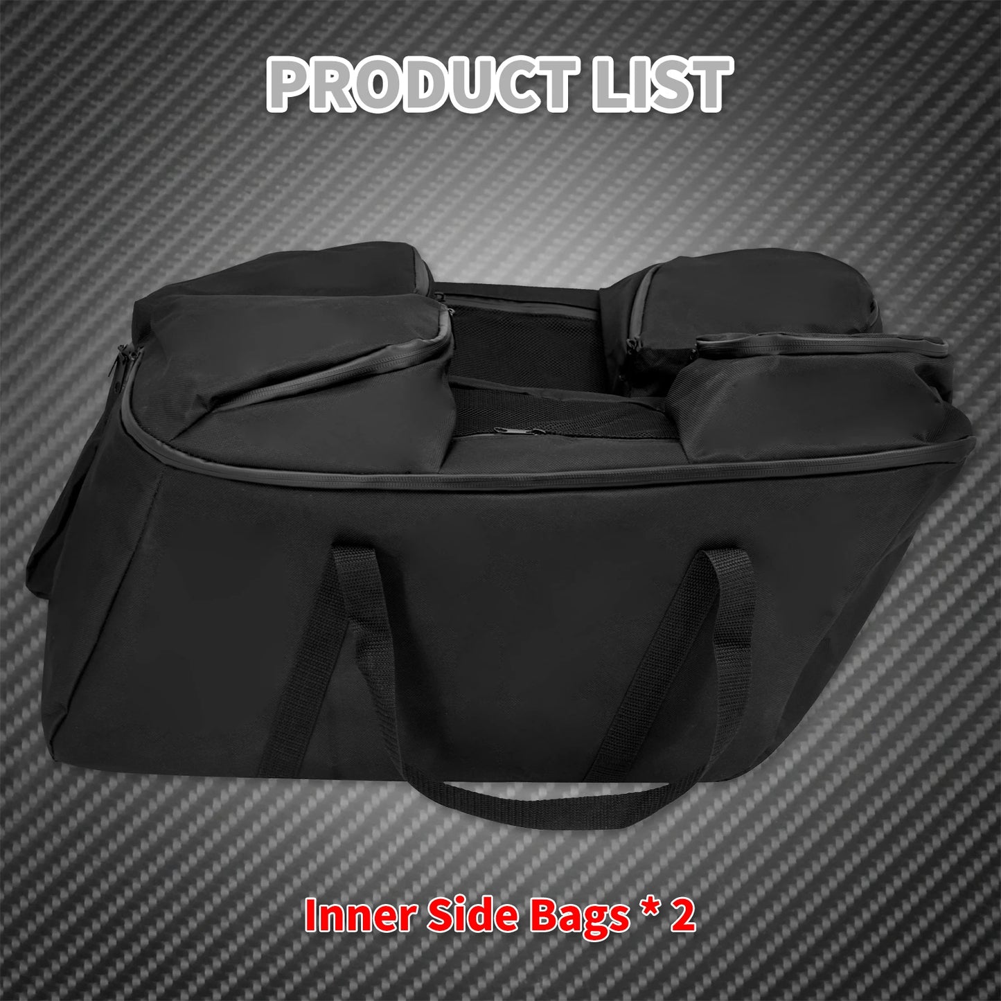 Motorcycle Hard Saddlebag Luggage Inner Liners Tour Pack Liner Bags For Harley Touring Road King Electra Street Glide 1993-2023