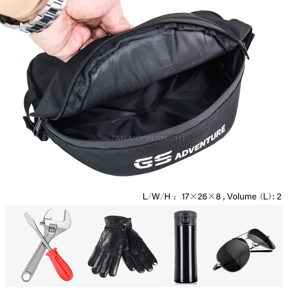 For BMW R1200GS R 1200 GS GS1200 2004 - 2012 2007 2008 Motorcycle Luggage Rack Under Bag Travel Storage Tool Waterproof Bags