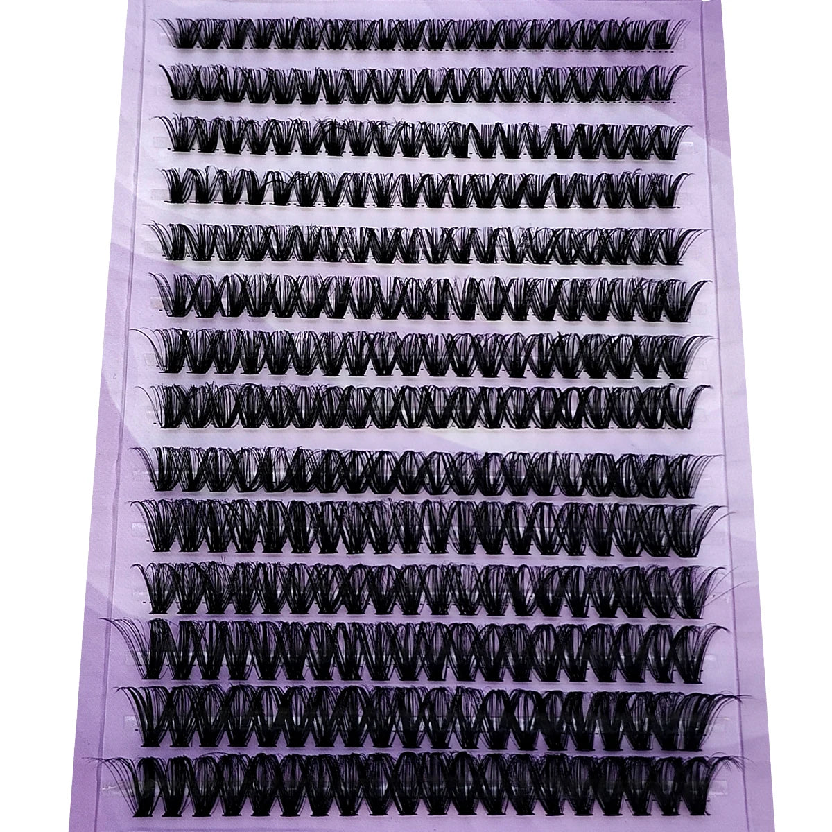 280 Bundles 60D/80D Mink Eyelashes 0.05mm Thin Eyelash extension 3D Russia Volume Individual Eyelash Cluster Makeup Black Lashes