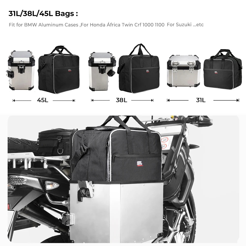 Luggage Bag For BMW R1200GS R1250GS F850GS F800GS F700 Adventure Motorcycle Bag Saddle Inner Bag for BMW GS 1200 1250 GS LC ADV