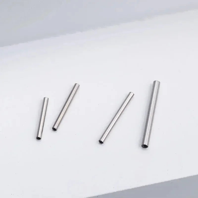 F136 Titanium Tongue Bar Nostril Industrial Nipple Piercing Accessories 14G 16G Internally Threaded Straight Barbell Post Only