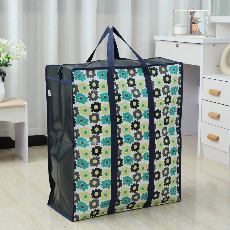 Women Reusable Shopping Bag Large Capacity Non-Woven Fabric Travel Storage Bags Durable Female Handbag Tote Shopper Eco Bag