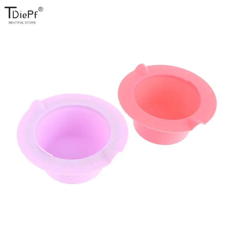 Wax Warmer Replacement Pot Heat-resistant Silicone Bowls Non-Stick Pan Liner Easy Clean Hair Removal Melting Waxing Bowls