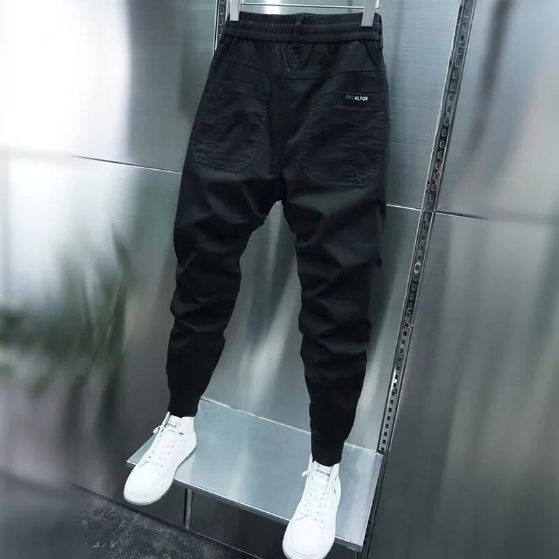 2023 Spring Autumn Men's Trousers Janpan Fashion Streetwear Joggers Pants Men Casual Men Clothing Elastic Waist Sweatpants Men