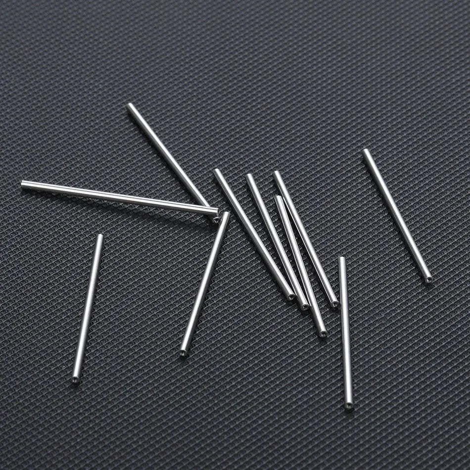 F136 Titanium Tongue Bar Nostril Industrial Nipple Piercing Accessories 14G 16G Internally Threaded Straight Barbell Post Only