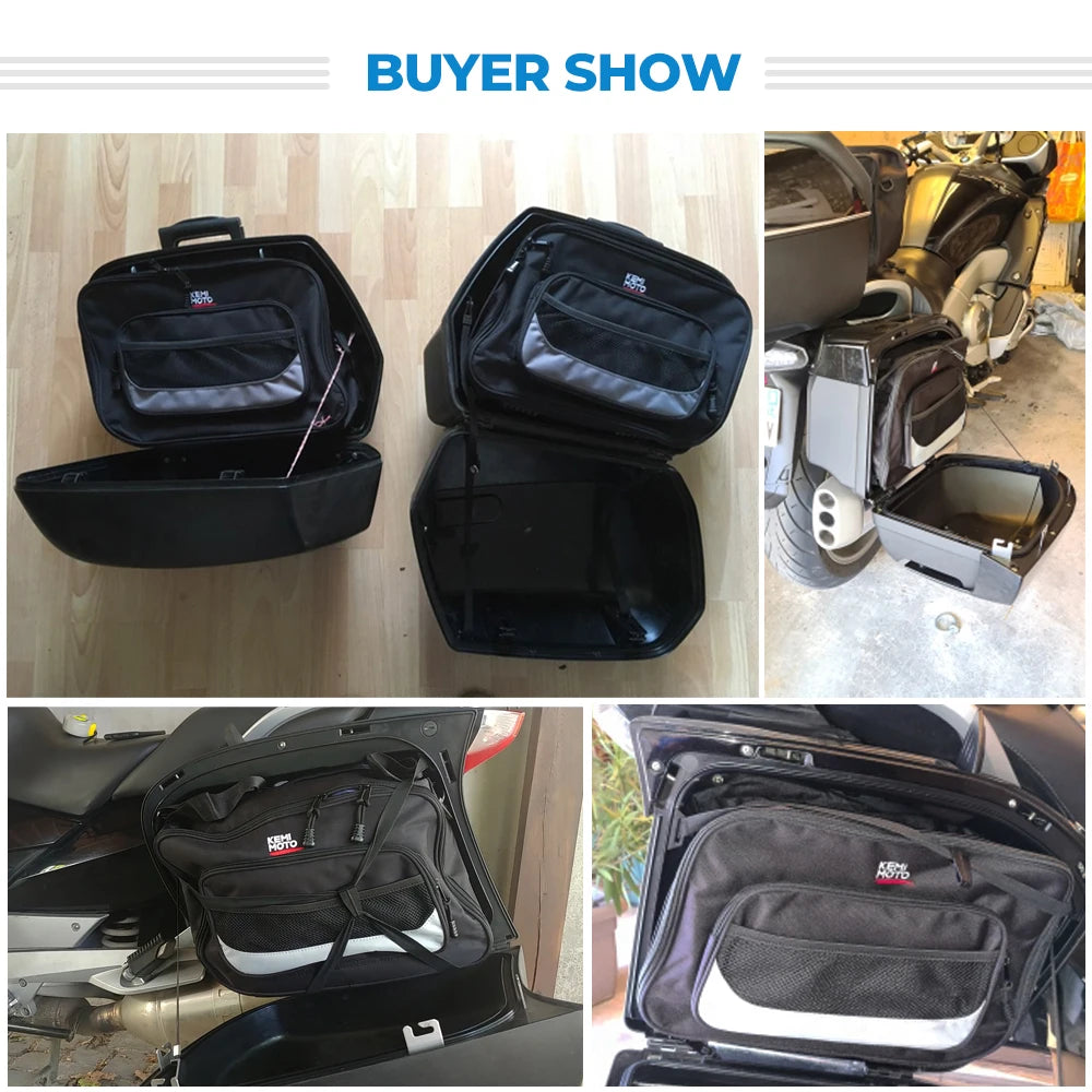 For BMW R1250RT R1200RT R1200R S1000XR R850RT R1100 RT S R1200 R1150RT K1200 K1300 Motorcycle luggage bag saddlebag Inner Bags