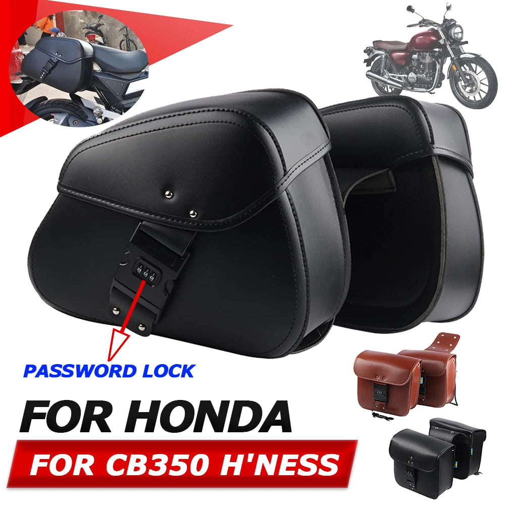 For HONDA CB 350 CB CB350 H'ness 350CB 2021 2022 Motorcycle Accessories SaddleBag Side Luggage Bags Saddle Storage Tool Bags