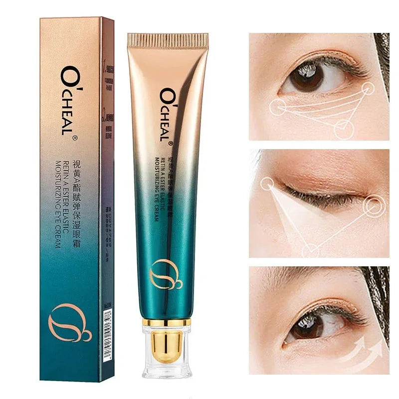 New Retinol A Ester Eye Cream Fades Fine Lines Anti Dark Circles Eye Serum Remove Eye Bag Puffiness Anti-Aging Firmness Eye Care