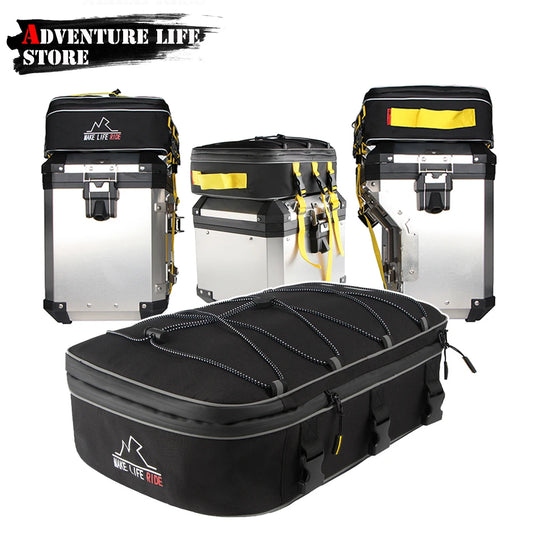 Universal Waterproof Multi-function Panniers Bag Case Luggage Bags Side Rack Carrier Storage Bag For YAMAHA For HONDA For BMW