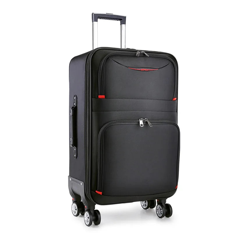 Large Capacity Suitcase Waterproof Oxford Cloth Carrier-28 inch Luggage Sets Trip Trolley Case Detachable wheels 20 24 inch