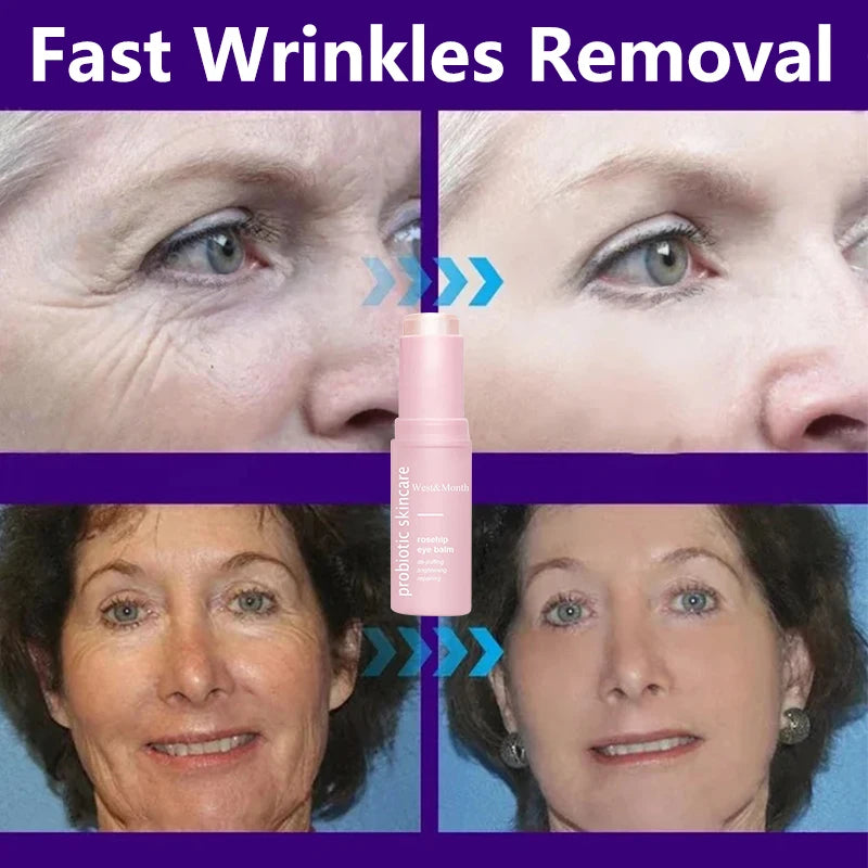 Instant Wrinkle Remover Balm Anti-Aging Fade Fine Lines Collagen Stick Moisturizing Tighten Facial Skin Care Cosmetics Products