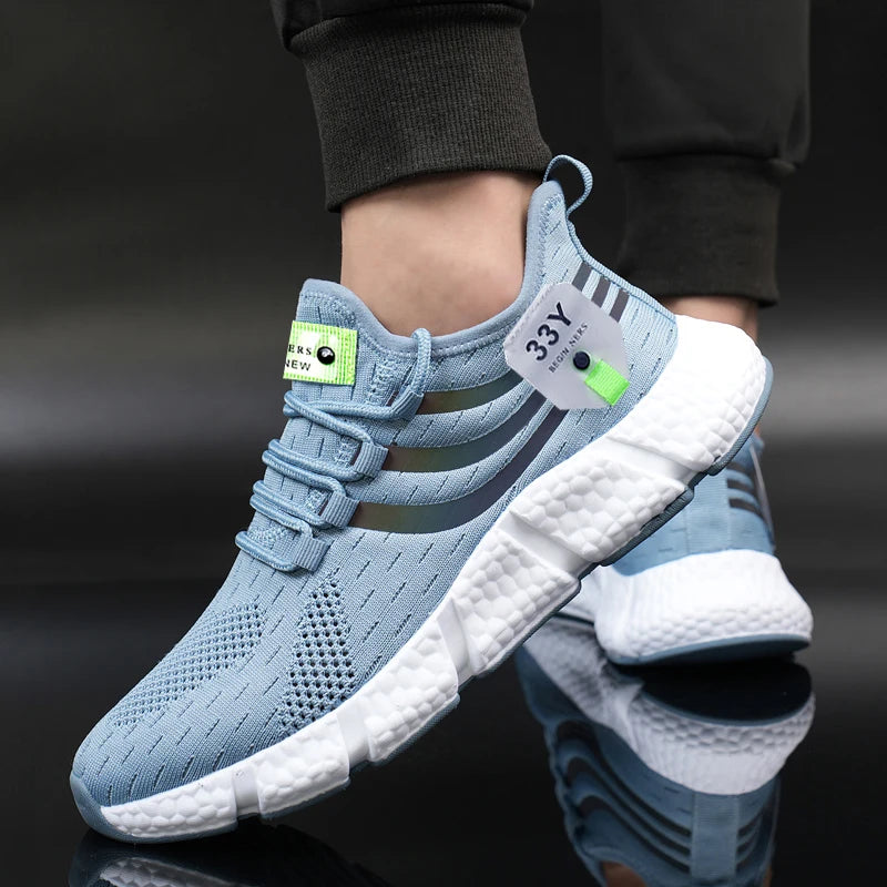 Sneakers for Men Breathable Running Sport Shoes Summer 2023 New Athletic Sneakers Shoes Casual Brand Women Shoes Tenis Masculino