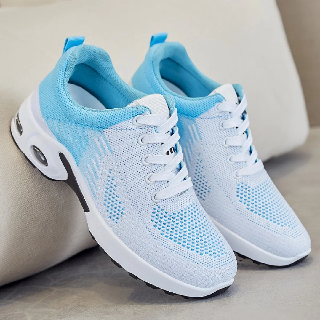 Women's shoes 2024 mesh breathable comfortable sports shoes soft sole lightweight fashion casual shoes