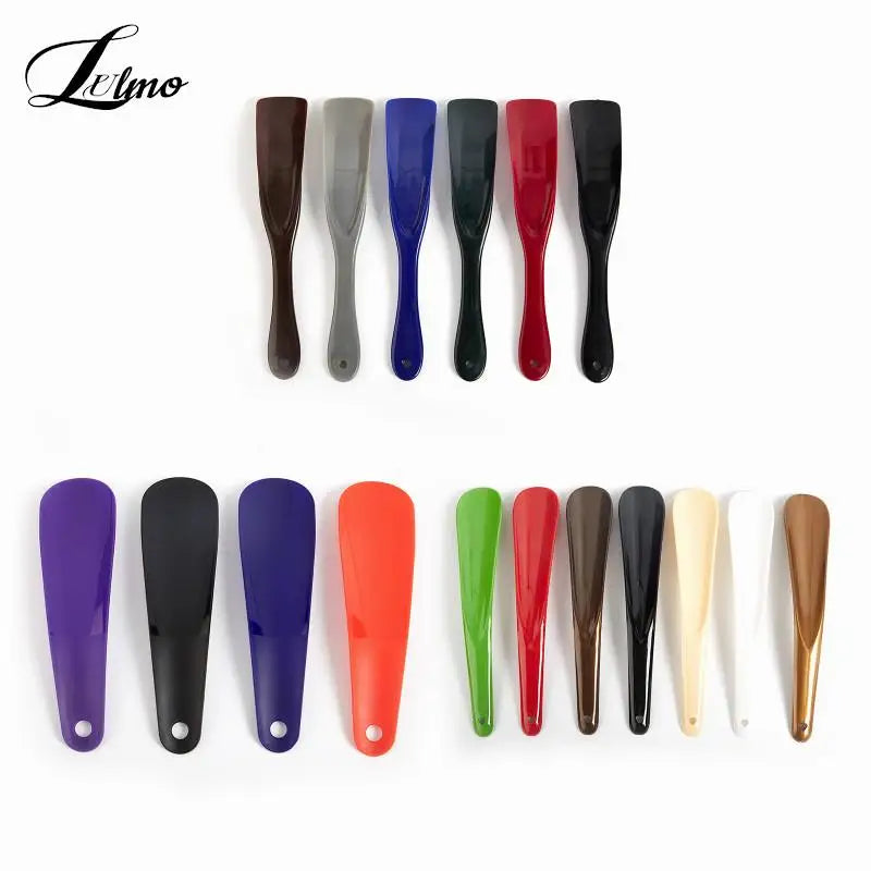 1pcs Professional Shoe Lifter 16-19.5cm Shoe Horns Plastic Shoe Horn Spoon Shape Shoehorn