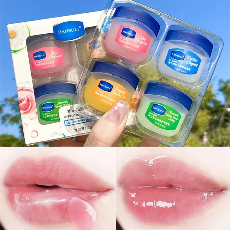 Korean Skin Care Products Lip Balms Moisturizing Refreshing Non-sticky Anti-Cracked Lip Treatment Vaseline Makeup Lip Gloss Balm