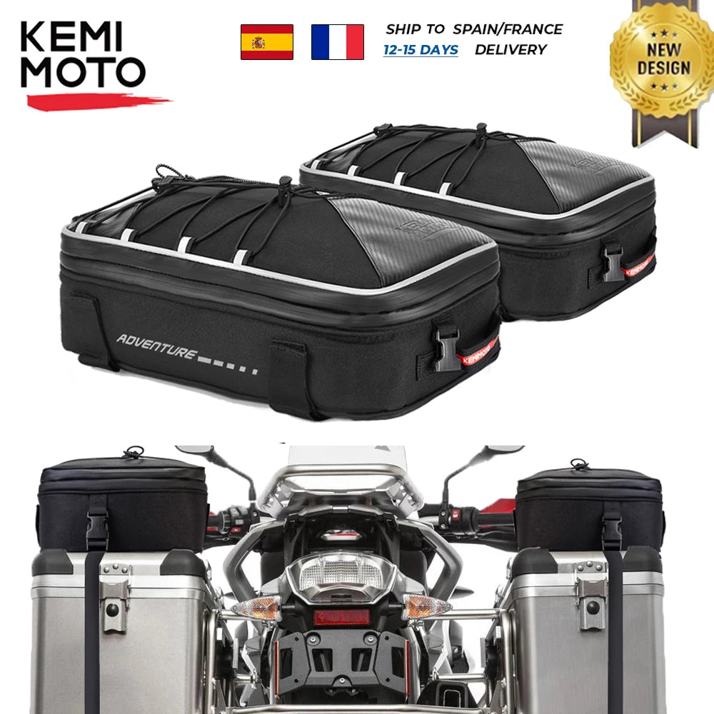 KEMIMOTO Top Bags for R1200GS LC For BMW R 1200GS LC R1250GS Adventure ADV F750GS F850GS Top Box Panniers Bag Case Luggage Bags