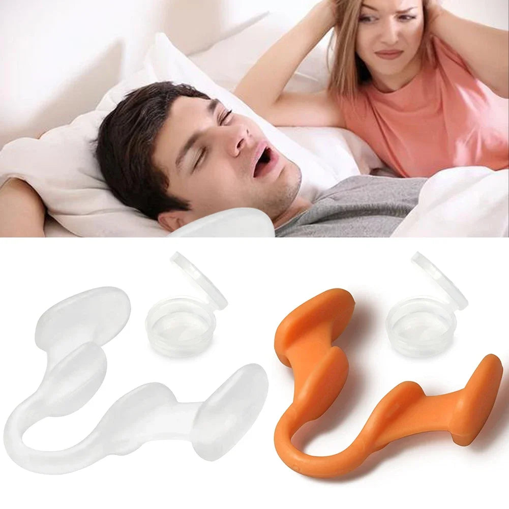 1Pc Silicone Nose Clip Anti Snoring Nasal Dilator Stop Snore Aid Easy Breathe Improve Sleeping Rhinitis