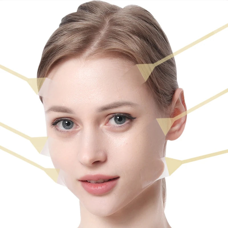 Invisible Face Stickers Neck Eye Lifter Sticker Anti Aging Patch Facial Slimming Tape Wrinkle Removal Sticker Face Lift Tape