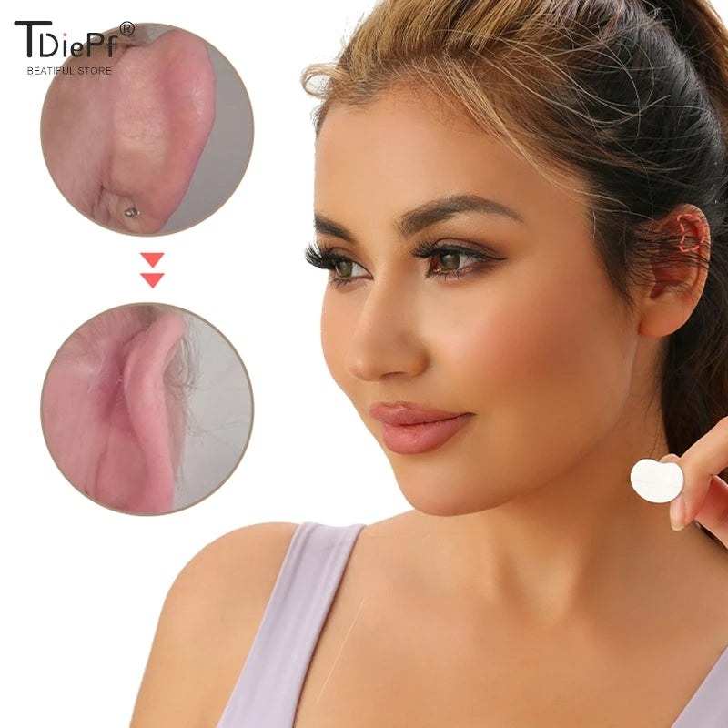 6 Pieces/Box Cosmetic Ear Corrector Elf Ear Stickers Ear Supporters Self Adhesive Cosmetic Ear Stickers Invisible Ear Stickers