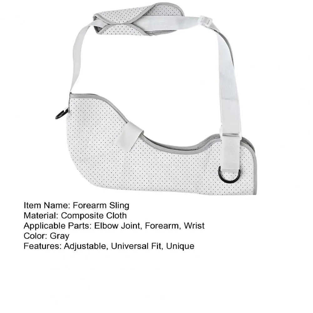 Fracture Protective Shoulder Brace Adjustable Universal Fit Forearm Sling for Children Wrist Elbow Forearm Support