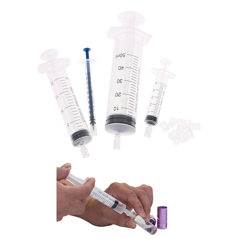 1Set Refill Perfume Syringe Cosmetic 1/5/20/50ml Syringe Perfume Dispenser Tools  For Refillable Bottle Quantitative Dispensing