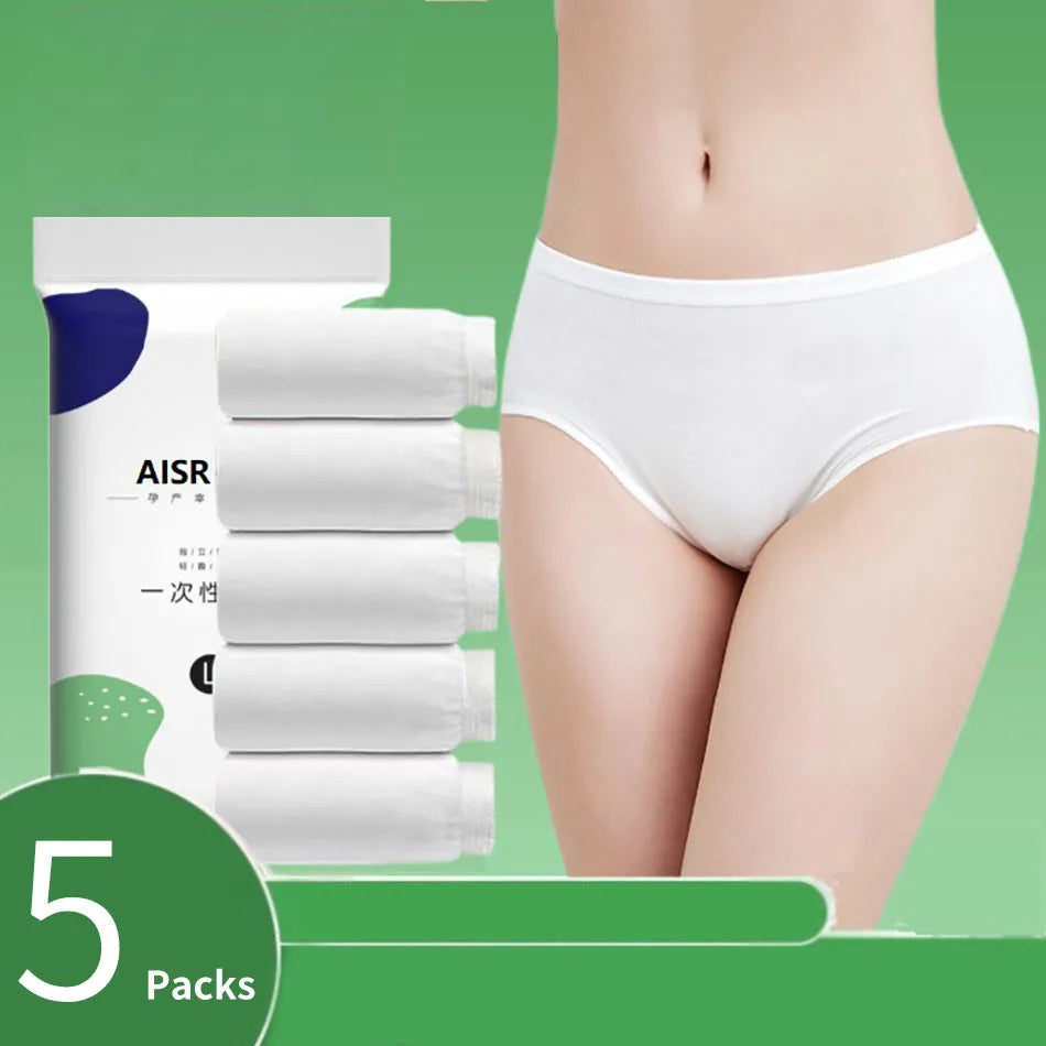 Comfortable Convenient Women Disposable Panties Perfect for Travel Pregnancy and Daily Use Cotton Material Maternity Clothings