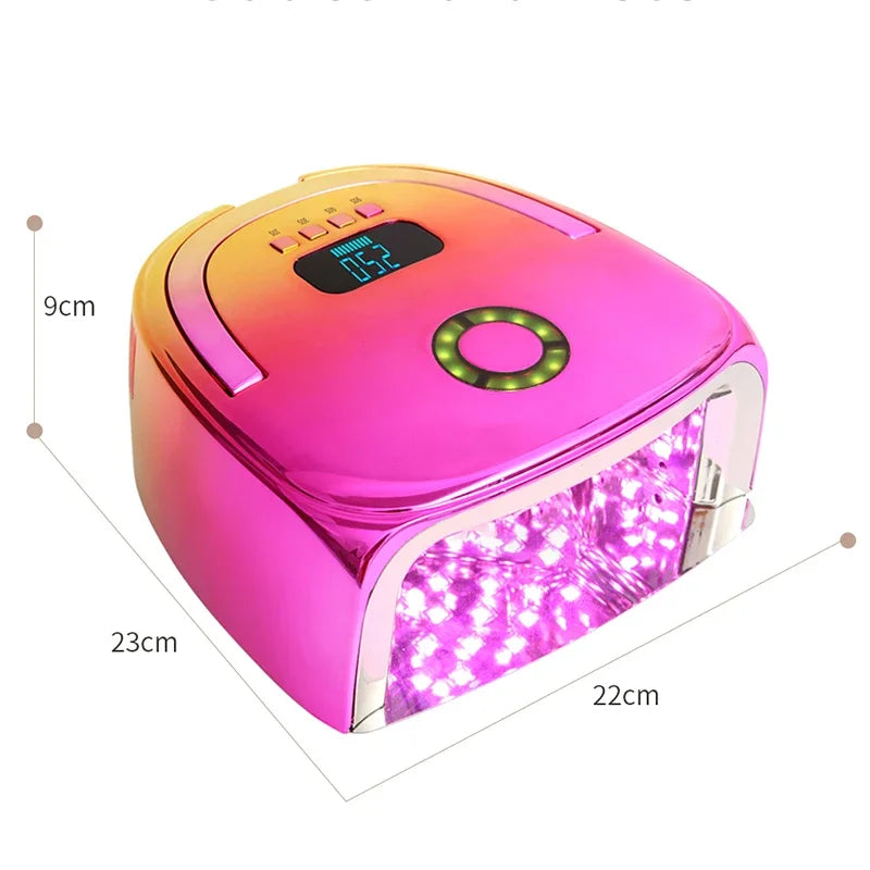 New Arrival Rechargeable Nail Lamp with Handle Wireless Gel Polish Dryer Machine UV Light for Nails Cordless Nail UV LED Lamp