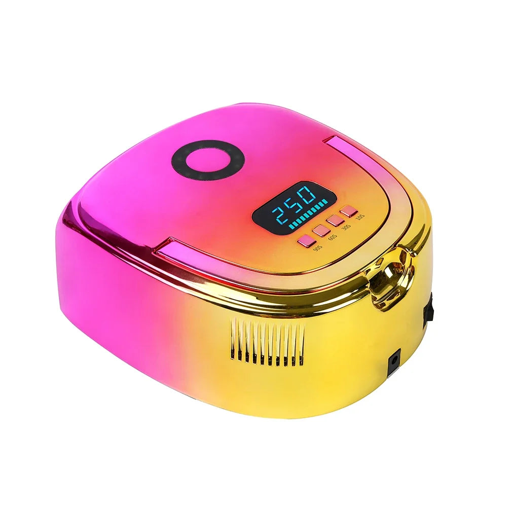 New Arrival Rechargeable Nail Lamp with Handle Wireless Gel Polish Dryer Machine UV Light for Nails Cordless Nail UV LED Lamp