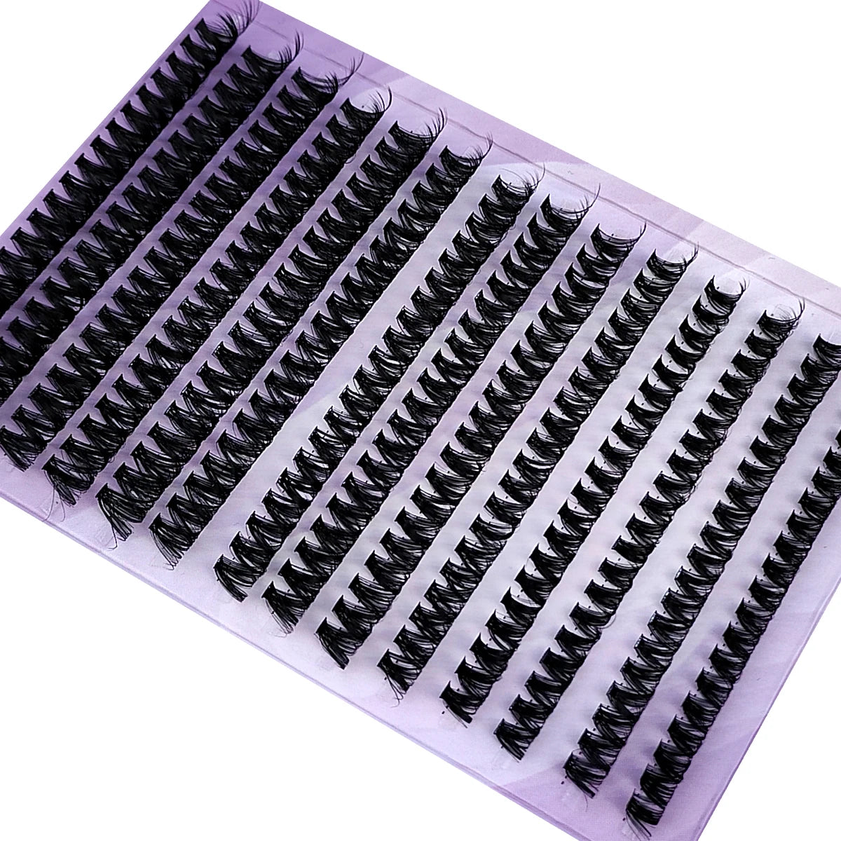 280 Bundles 60D/80D Mink Eyelashes 0.05mm Thin Eyelash extension 3D Russia Volume Individual Eyelash Cluster Makeup Black Lashes