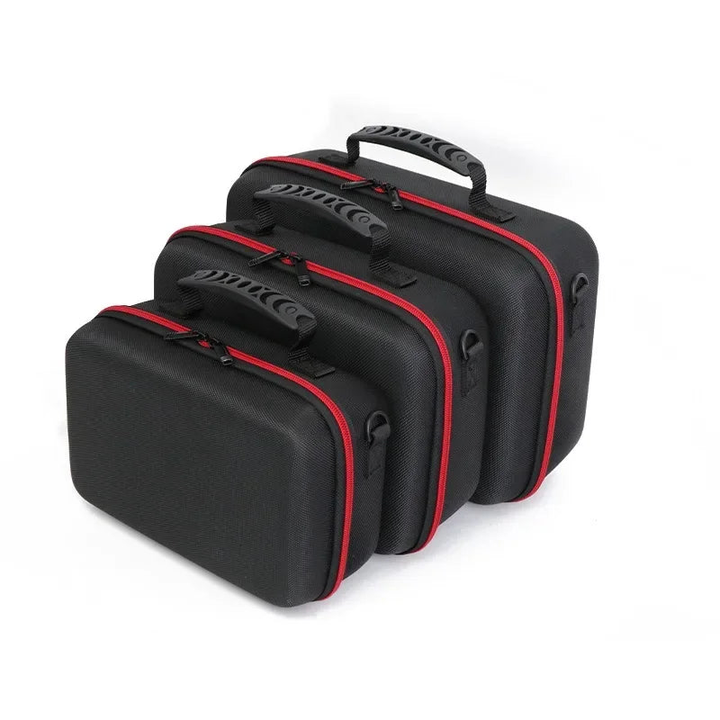 New Electronics Accessories Travel Organizer Case Large Capacity Hard Shell DIY Storage Bag for Gopro Camera HDD UAV Instruments