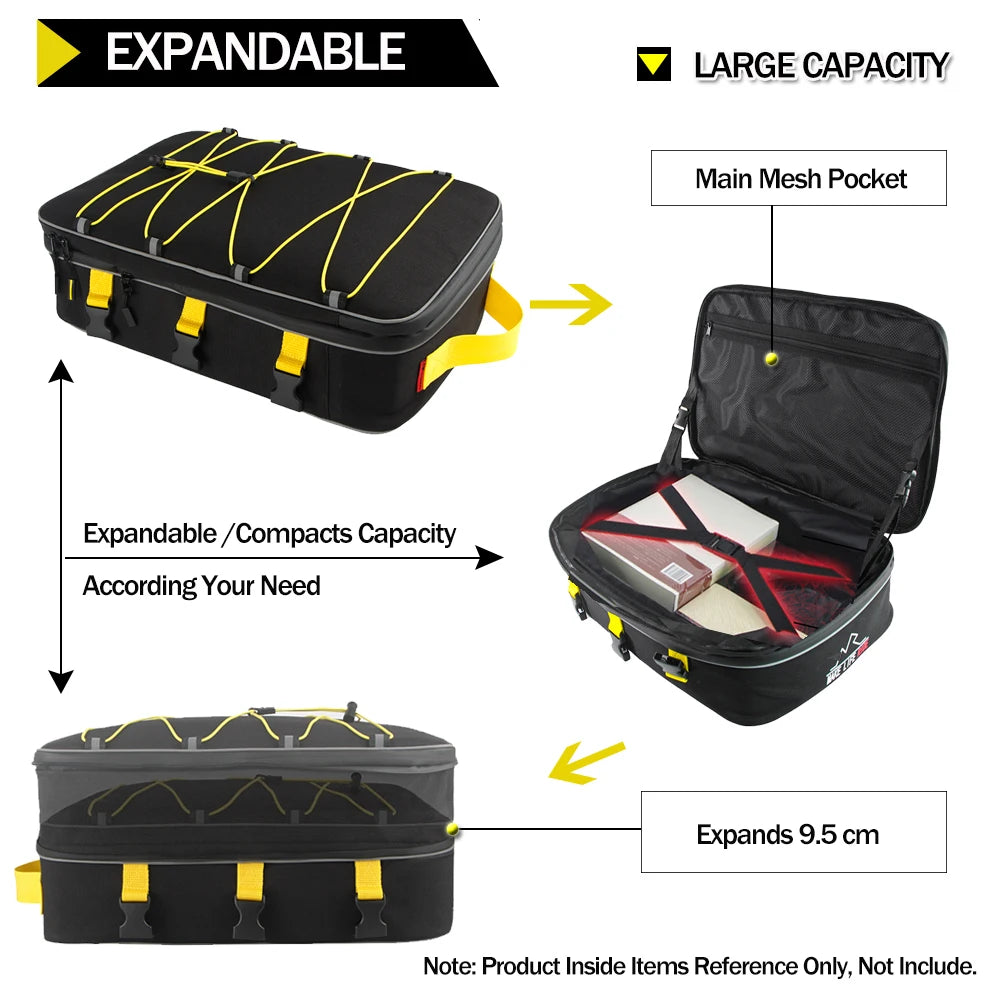 Universal Waterproof Multi-function Panniers Bag Case Luggage Bags Side Rack Carrier Storage Bag For YAMAHA For HONDA For BMW