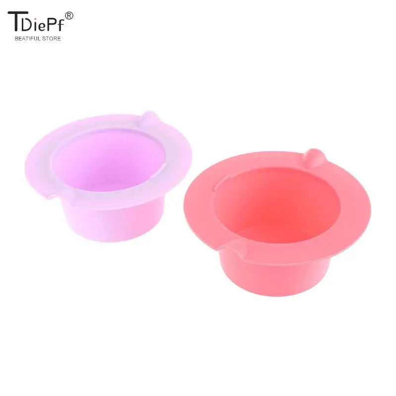 Wax Warmer Replacement Pot Heat-resistant Silicone Bowls Non-Stick Pan Liner Easy Clean Hair Removal Melting Waxing Bowls