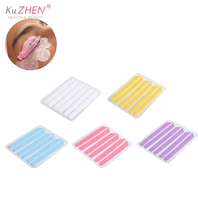 3Pair Silicone Strip Eyelashes Eyelash Stripe Lashes Rods Shield Lifting Compensator Tape Lamination Cover Eyelash Makeup Tool