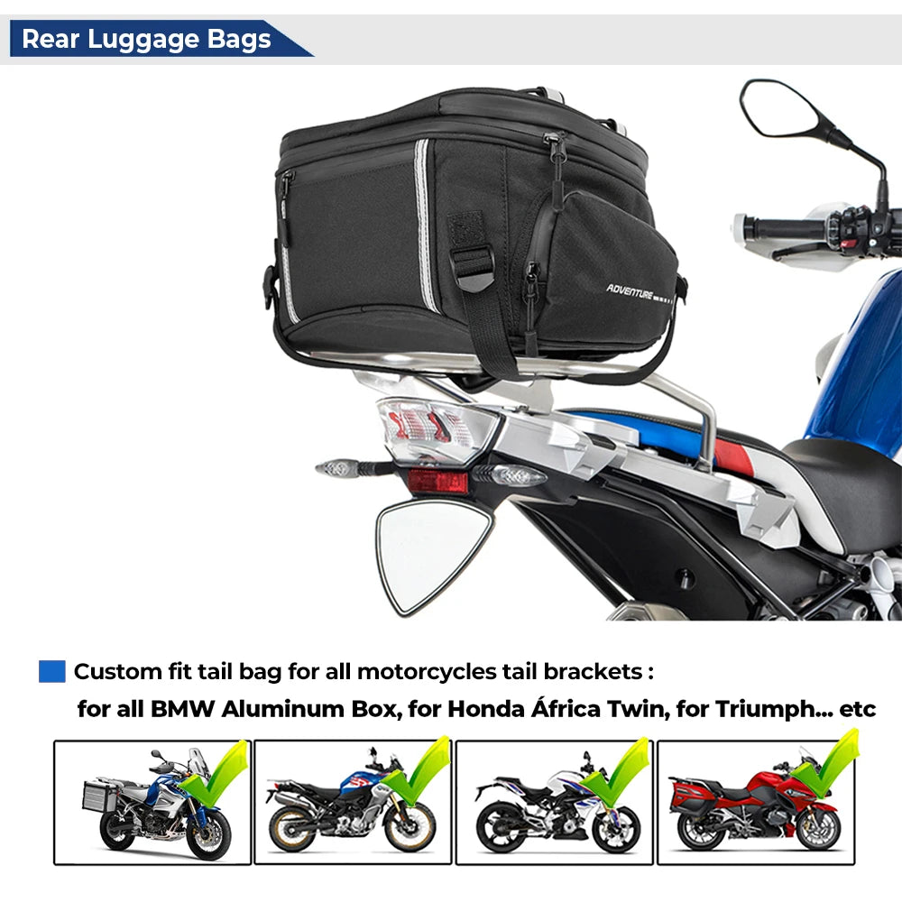 Motorcycles Tail Rear Bags Luggage For 890 Adventure R 790 Adventure/R 990 950 Adventure R 640/620 LC4 390 Adventure 690 Enduro