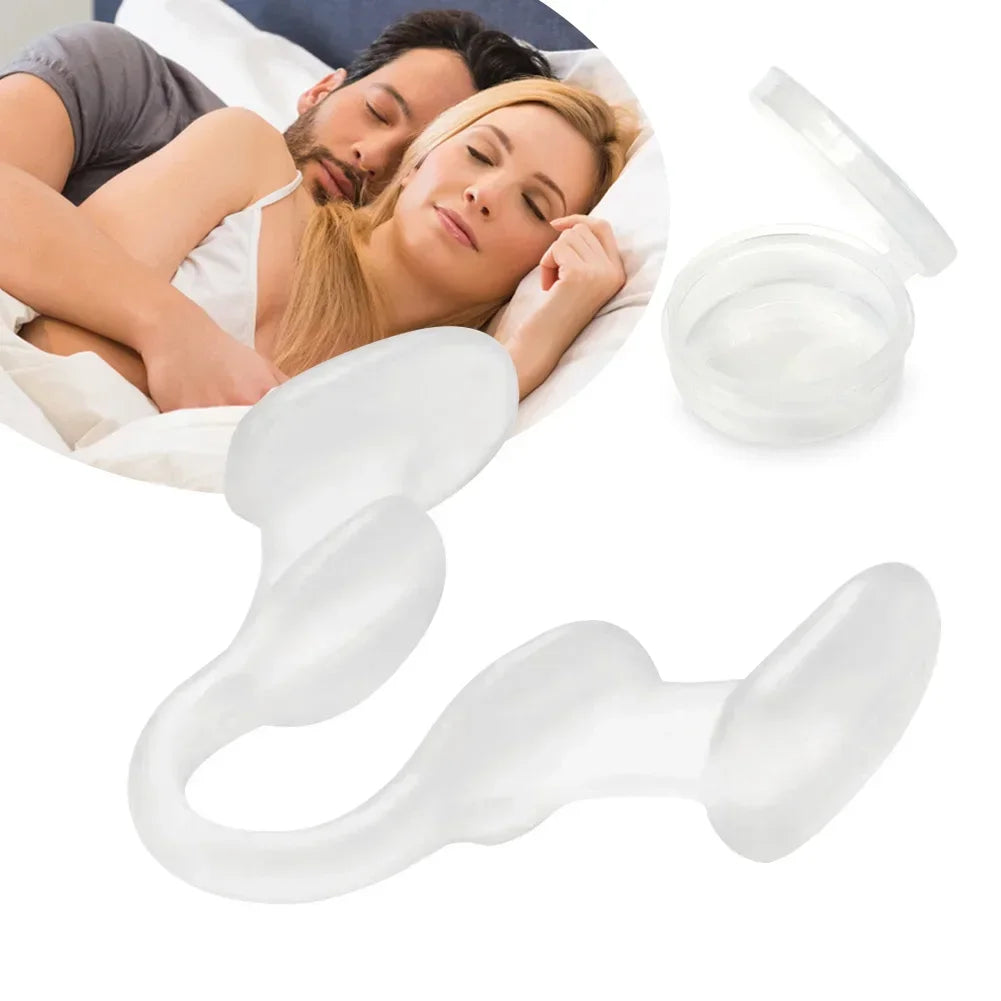 1Pc Silicone Nose Clip Anti Snoring Nasal Dilator Stop Snore Aid Easy Breathe Improve Sleeping Rhinitis